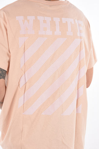 T-shirt TONE-ON-TONE with Embossed Logo Print