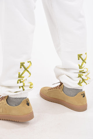Jogger Pants ACRYLIC with Embossed Arrow Print
