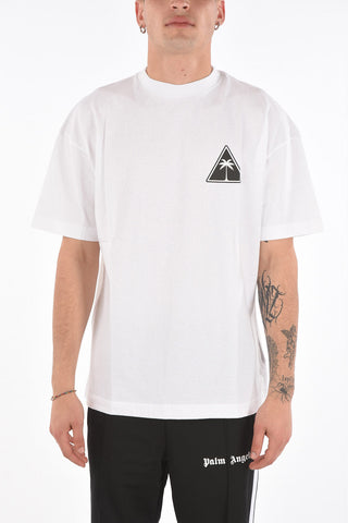 T-Shirt Girocollo PALM ICON in Cotone