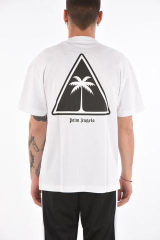 T-Shirt Girocollo PALM ICON in Cotone