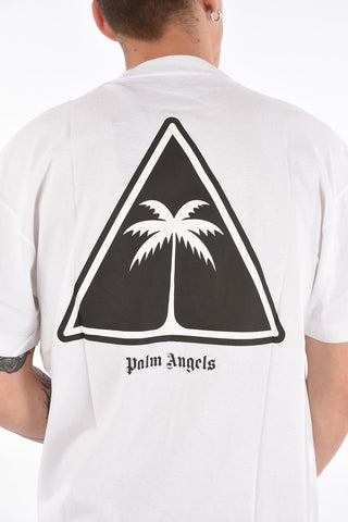 T-Shirt Girocollo PALM ICON in Cotone