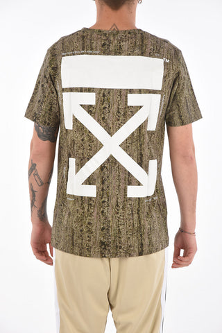 T-shirt REAL CAMOU con Stampa sul retro