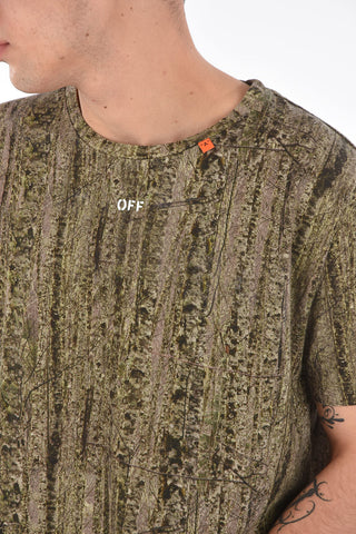 T-shirt REAL CAMOU con Stampa sul retro