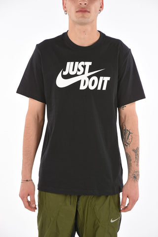 maxi printed logo crew-neck T-Shirt