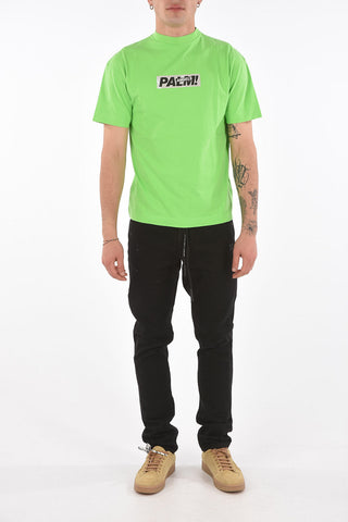 T-shirt girocollo PALM! con Stampa Logo