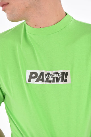 T-shirt girocollo PALM! con Stampa Logo