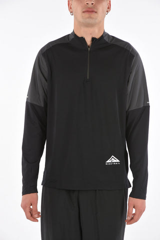 Logo Printed Running Sweatshirt