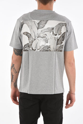 T-shirt MARIHUANA with Glittery Lettering Print
