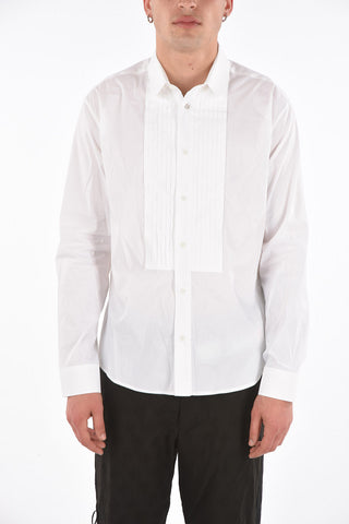 Printed NOW Tuxedo Shirt