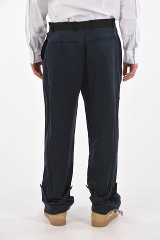 Silk FORMAL Straight Leg Pants