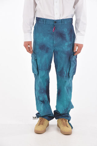 Tie Dye Motif RIPSTOP Cargo Pants