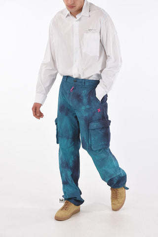 Tie Dye Motif RIPSTOP Cargo Pants