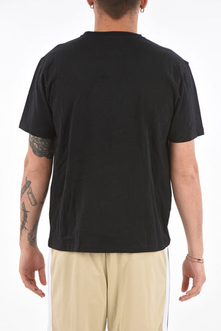 T-shirt with Two-tone Lettering Logo Print