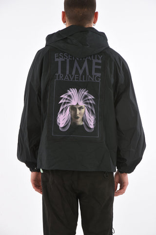 Front Maxipocket DAD SHUTTLE Printed Anorak