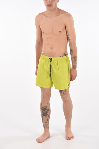 Swimming PIPING Shorts with Embroidered Logo