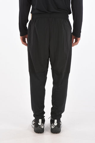 Drawstring waist Solid Color Yoga Joggers