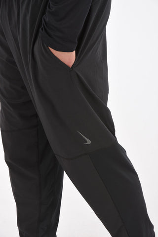 Drawstring waist Solid Color Yoga Joggers