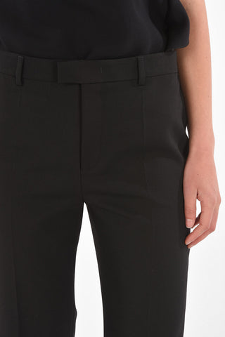 4-pocket Single Pleated Pants with Belt Loops