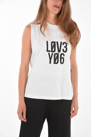 Tank top with L0V3 Y06 Print