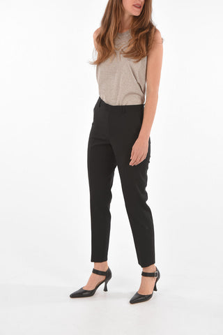 Virgin wool Stretch Straight pants