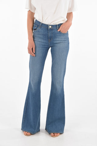 jeans bootcut VALENTINA a vita alta