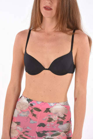 all over logo bra