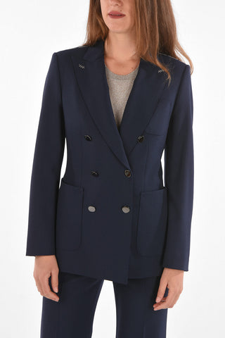 Double-breasted VISTOLA Peak Lapel Blazer