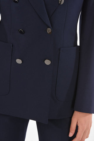 Double-breasted VISTOLA Peak Lapel Blazer