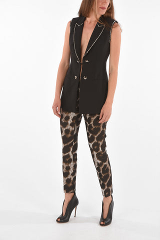 COUTURE Peak Lapel PEOPLE SAY Studded Vest