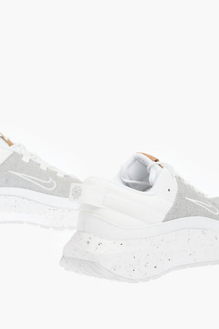 two-tone CRATER REMIXA Sneakers with track sole