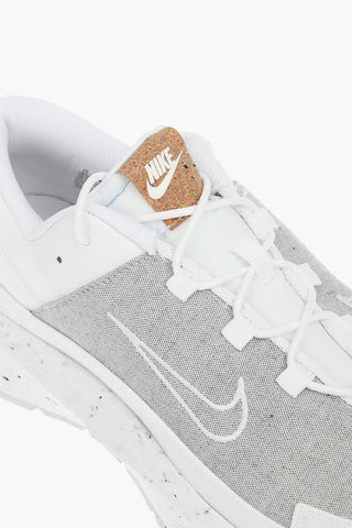 two-tone CRATER REMIXA Sneakers with track sole
