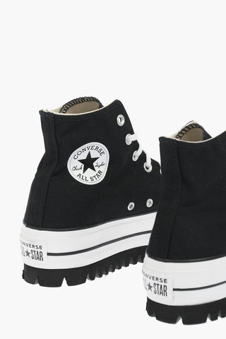 ALL STAR CHUCK TAYLOR Sneakers Alte con suola a contrasto e Platform 4cm