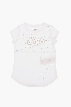 T-Shirt mit Rundhalsausschnitt FUTURA SWOOSH GLIDE mit Glitzerlogo
