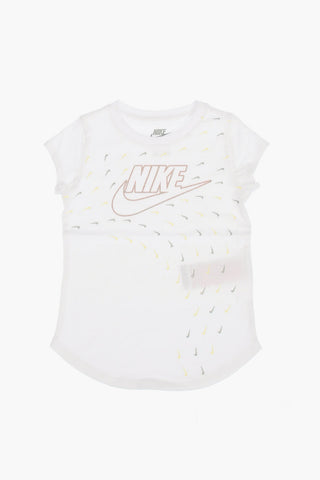 T-Shirt mit Rundhalsausschnitt FUTURA SWOOSH GLIDE mit Glitzerlogo