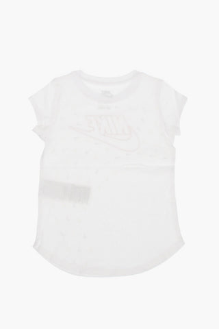 T-Shirt mit Rundhalsausschnitt FUTURA SWOOSH GLIDE mit Glitzerlogo