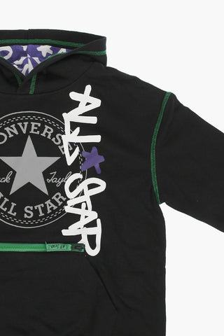 ALL STAR CHUCK TAYLOR Felpa Stampata con cappuccio