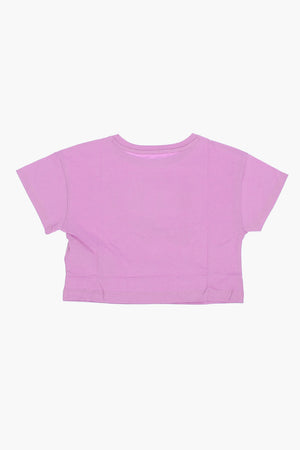 T-Shirt mit Rundhalsausschnitt SPORT DAISY BOXY mit gesticktem Logo