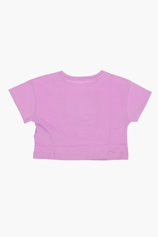 T-Shirt mit Rundhalsausschnitt SPORT DAISY BOXY mit gesticktem Logo