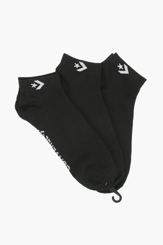 Set mit 3 Paar Socken mit gesticktem Logo