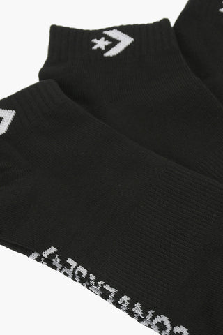 Set mit 3 Paar Socken mit gesticktem Logo