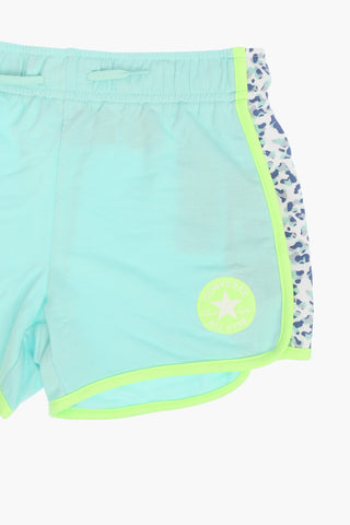 ALL STAR CHUCK TAYLOR animal patterned side band shorts