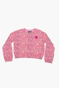 ALL STAR CHUCK TAYLOR Rundhals-Sweatshirt mit Animal-Print