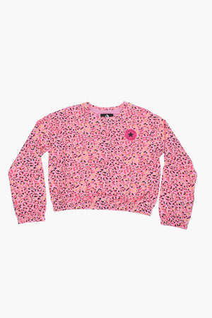ALL STAR CHUCK TAYLOR Animal-Print Crewneck Sweatshirt