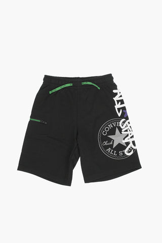 shorts in felpa stampati