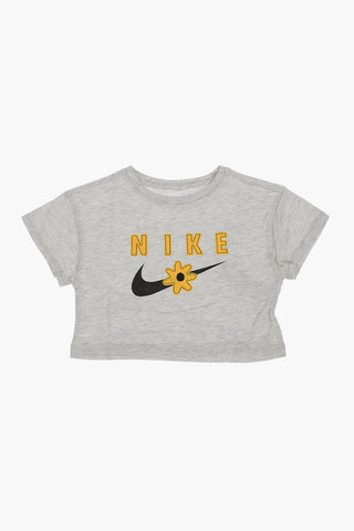 T-Shirt Crewneck SPORT DAISY BOXY with Logo Embroidery