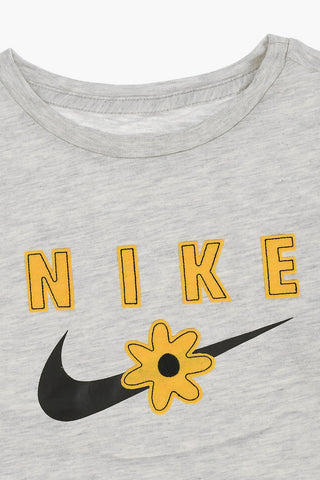 T-Shirt Crewneck SPORT DAISY BOXY with Logo Embroidery