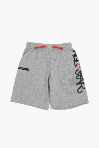 ALL STAR CHUCK TAYLOR side logoed printed sweat shorts