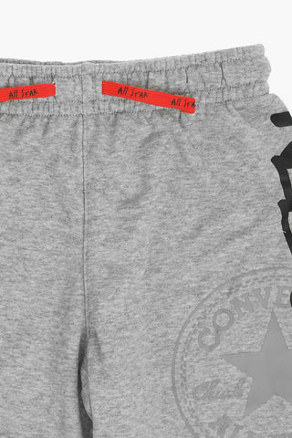 ALL STAR CHUCK TAYLOR side logoed printed sweat shorts