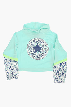 ALL STAR CHUCK TAYLOR Hoodie with Animal-Print Details