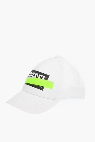 contrasting printed FCIRIDE cap